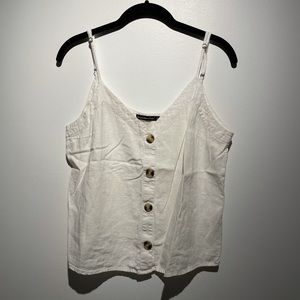 White button down tank | A&F